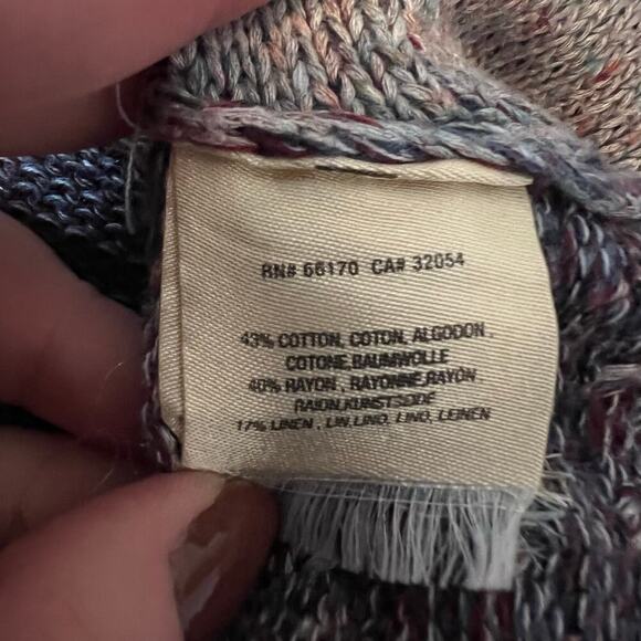 Anthropologie Moth Women's Anita Mixed Cable Knit Sweater Size XS - Picture 10 of 10